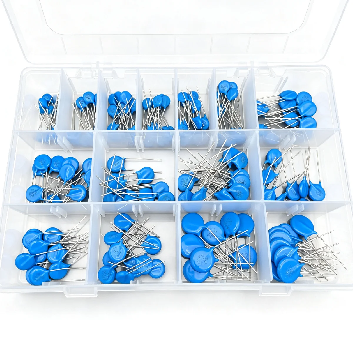 150Pcs 15Values Varistor Resistor Assortment Kit Through Hole Surge Protection for Electronic DIY Circuit Repair