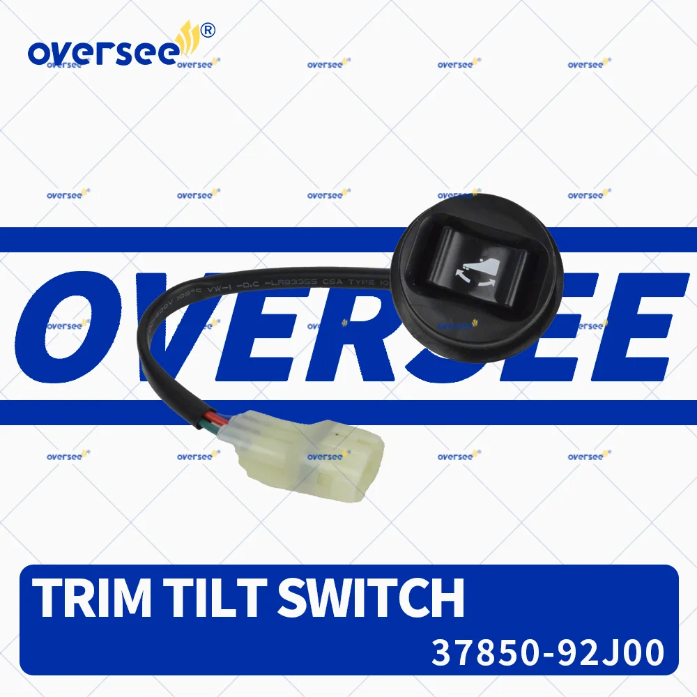 Oversee Trim & Tilt Schakelaar 37850-92J00 Voor Suzuki 4-takt DF30A-DF350A Buitenboordmotor