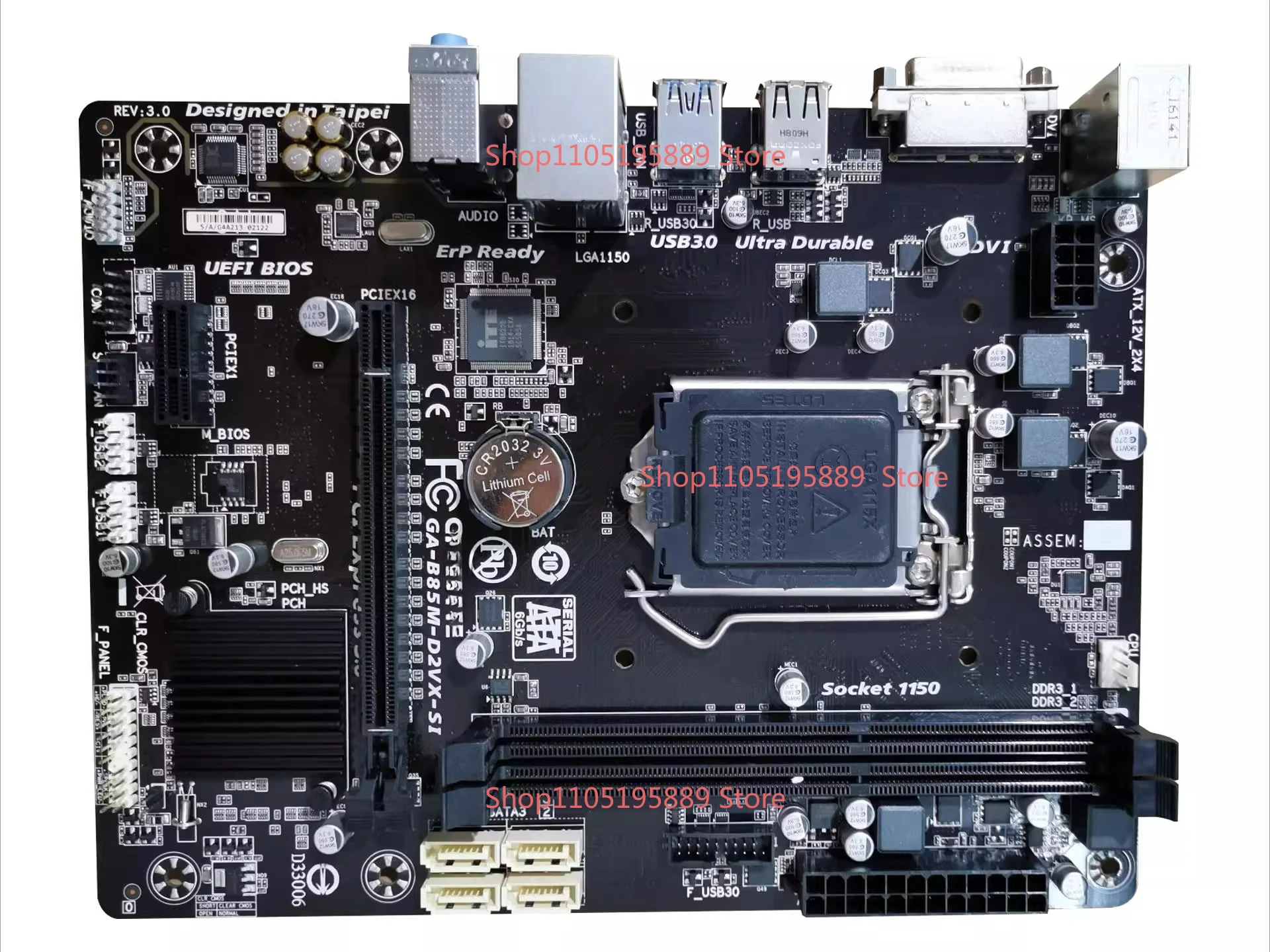 

Для Gigabyte B85M-D3V B85M-D2V B85M-D3V-A DS3H гарантия один год