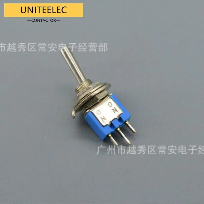 UNITEELEC Mouting Kecil Diameter 5Mm Toggle Switch 3Pin ON-ON SMTS-102