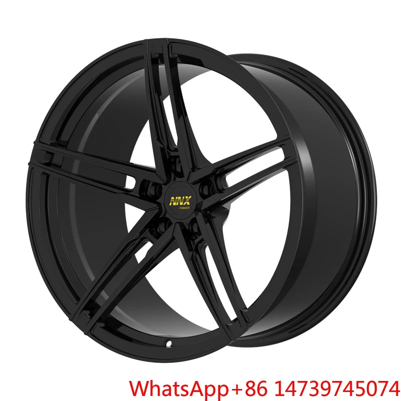 Performance WheelsNew Arrival Gloss Black 18 19 21 22 23 24 Inch 5*112 5*115 5*120 Forged Car Wheels For High End Racing Cars 20