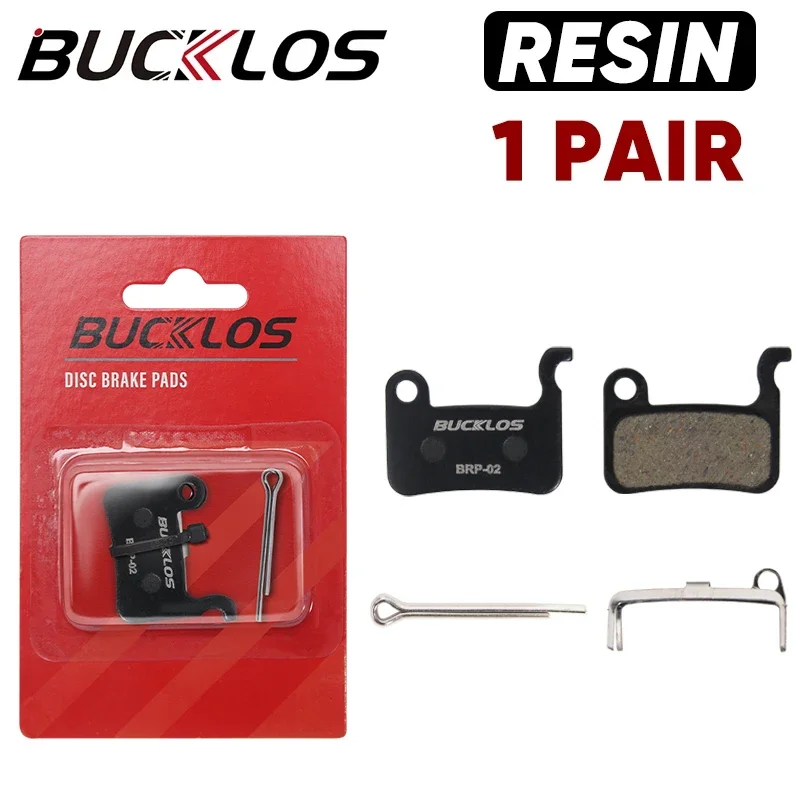 BUCKLOS Fahrradbremsbeläge für SHIMANO A01S M07 M535 MTB hydraulische Scheibenbremsbeläge Rennrad Scheibenbremsbeläge MTB BMX Fahrradteile
