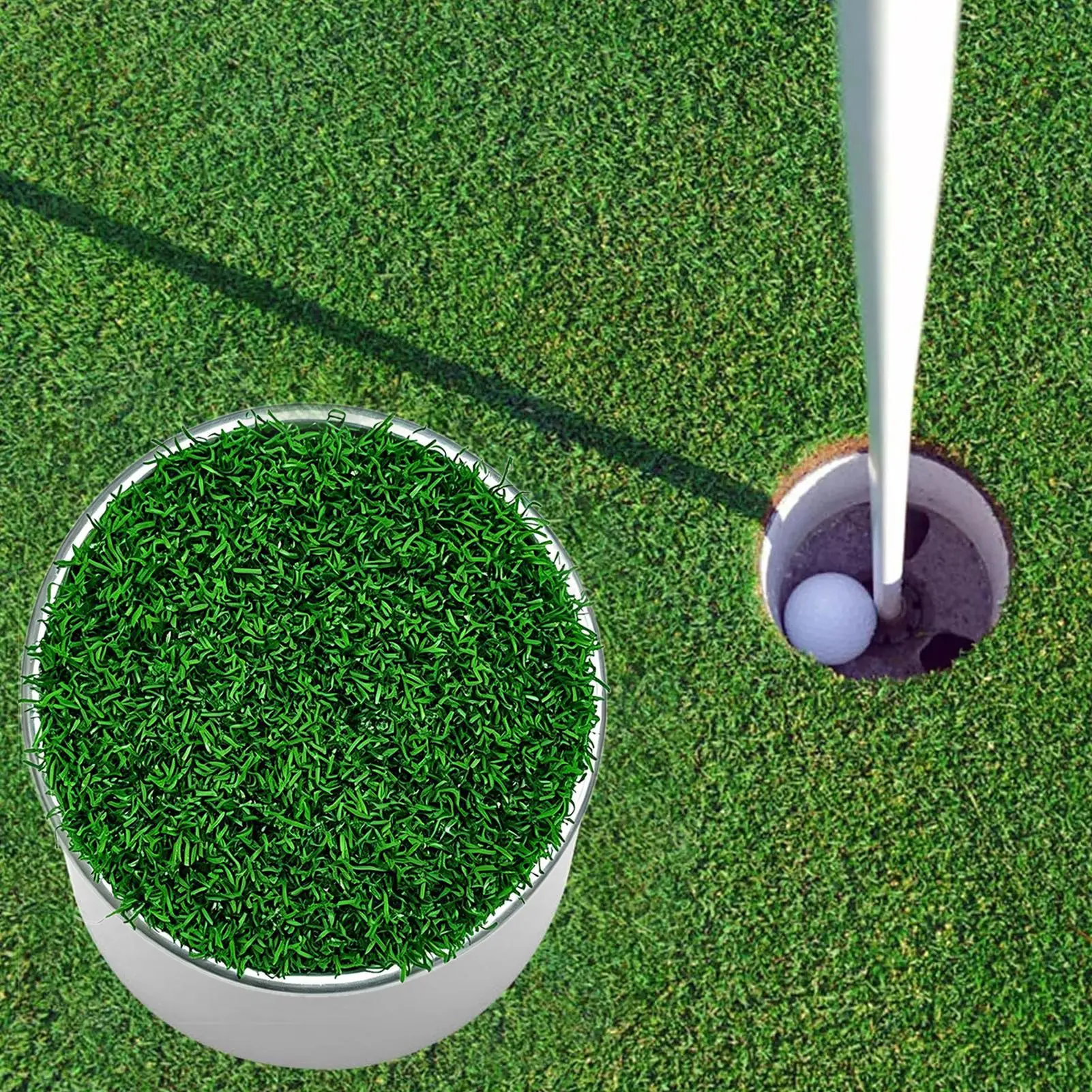 Putting Cups For Artificial Turf On-Course Accessories Trainer Tool Putting Green Holes Cup For Men Women Teens Athletes Golfers