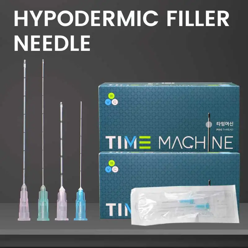 10-100pcs Disposable Blunt Tip Cannula Needle For Filler Injection 18G 21G 22G 23G 25G 27G 30G Uric Acid Facial Filling Nose