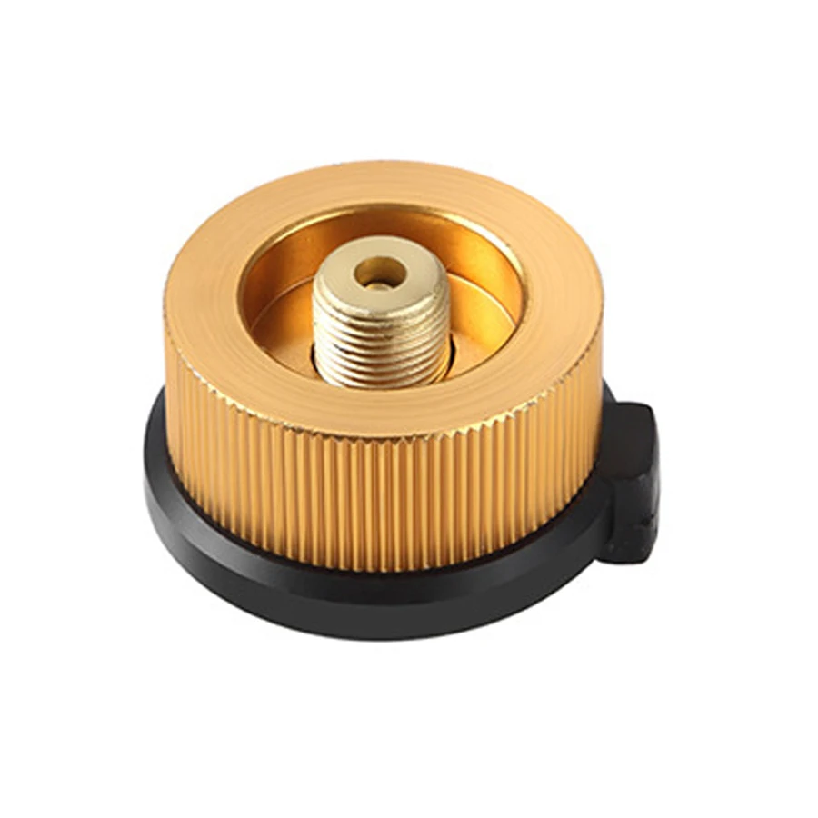 Europe Outdoor Gas Stove Gas Refill Adapter Hiking Camping Burner Bridge card type Long Flat Gas Tank Furnace Coupler Connector