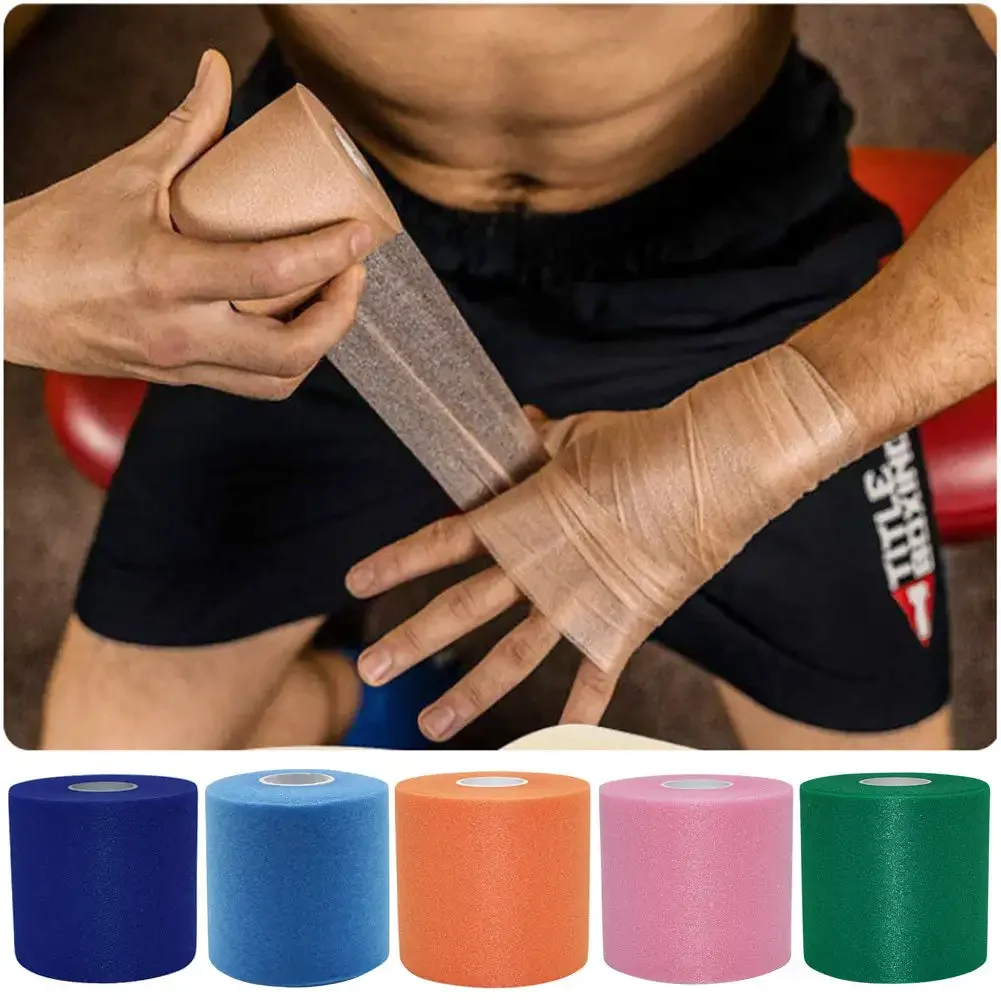 PU foam bandage Elbow & Knee Pads Film Foam Underwrap Sports Pre-Wrap for Athletic Tape