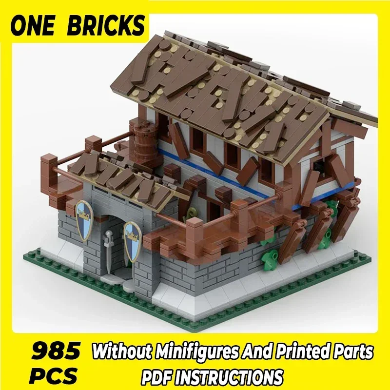 

Строительные блоки Moc, средневековая модель, дураки империи, технические кирпичи, сделай сам, сборка, строительные игрушки для детей, праздничные подарки