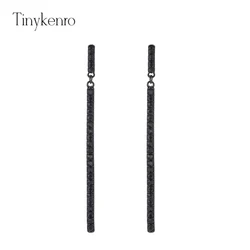 Punk Long Stick Earrings Black Earrings Lover Gift Jewelry Nightclub Bar Earrings