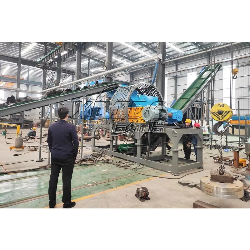 Customized Waste metal shredder Bicycle Motorcycle Refrigerator Appliance Metal Shell Scrap Aluminum Copper Shredder Machine