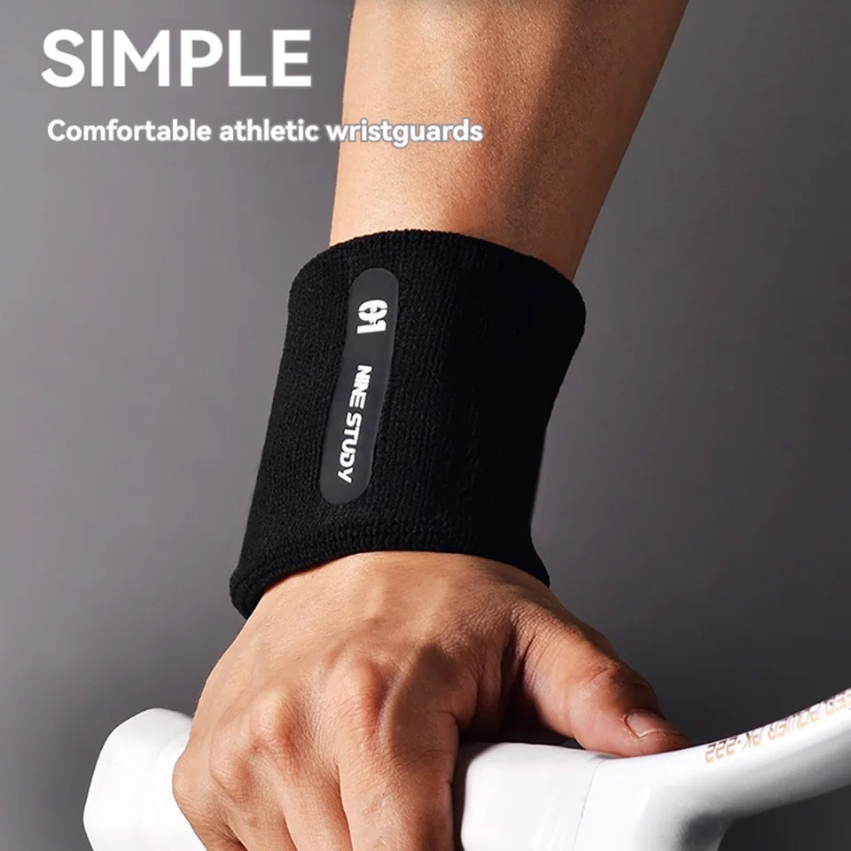 1Pcs Towel Sports Wristbands Tennis Sweat Bands Wrist Guard For Basketball Volleyball padel Fitness Sweatbands Wrist Wrap Cuff
