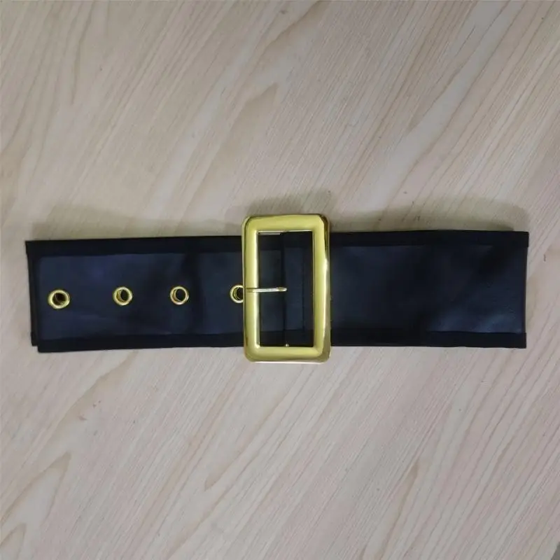 Santa Belt Wide Waist Belt for Stage Performances Halloween Fancy Dress Christmas Men Christmas Belt Costume Accessories