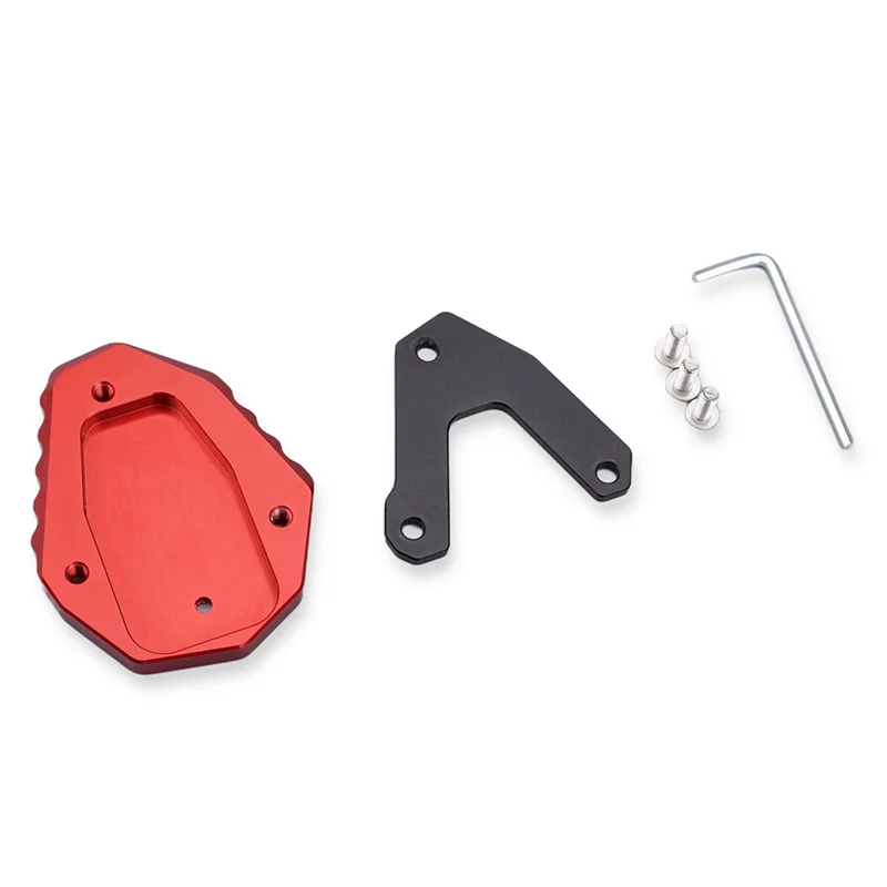 ل Morini X-Cape 650 حامل جانبي وسادة تكبير مسنده ل Morini X-Cape 650 ملحقات الدراجة النارية Red-L94A