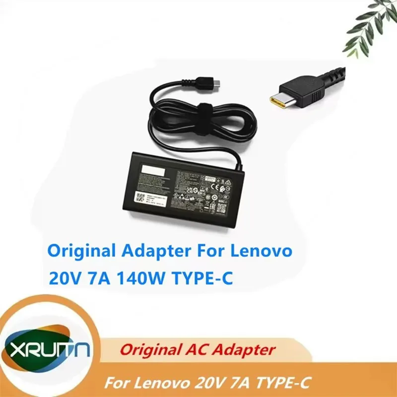 حقيقي 140 واط ADL140YDC3A محول التيار المتردد 20 فولت 7A نوع C لينوفو IDEA PRO 14IRH8 ليجيون سليم 7 ADL140YAC3A ADL140YLC3A ADL140YCC3A