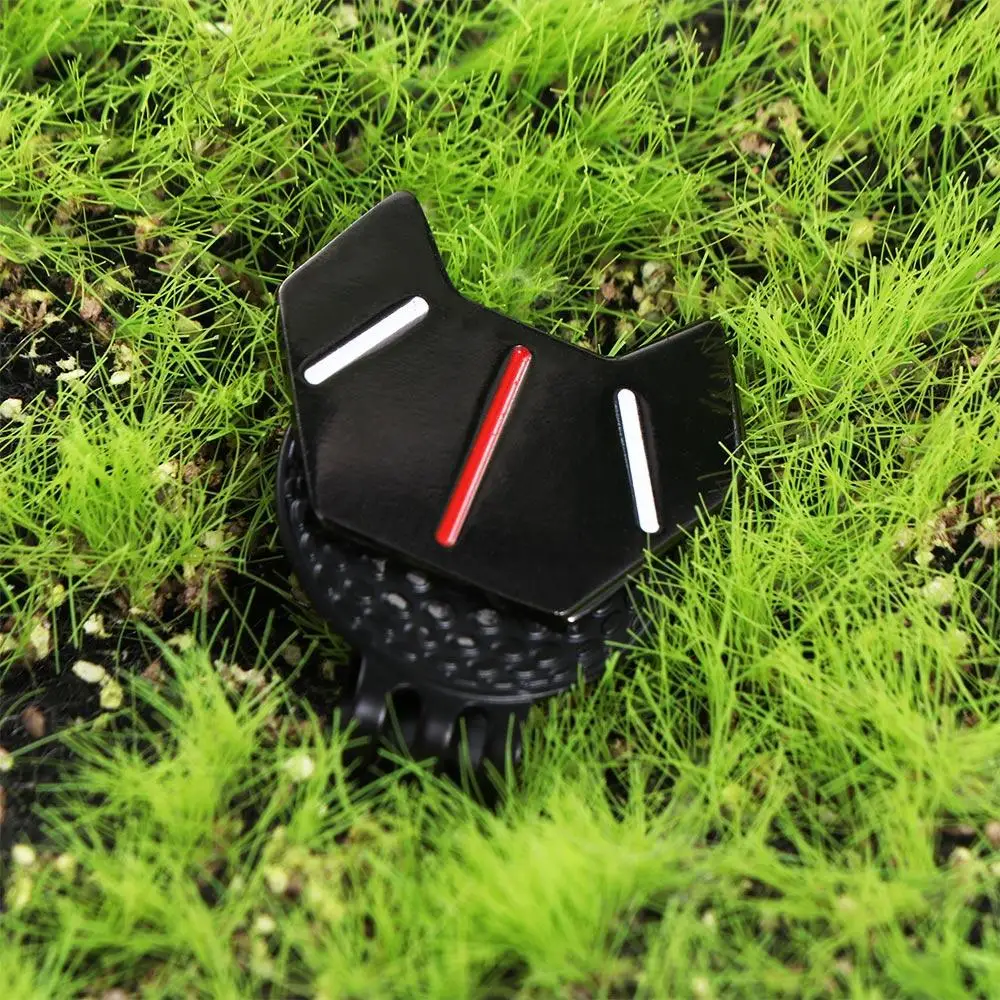 Golf Accessories Zinc Alloy Golf Hat Clip Ball Marker Magnetic Convenient Magnetic Golf Marker Small Black/Silver Gifts