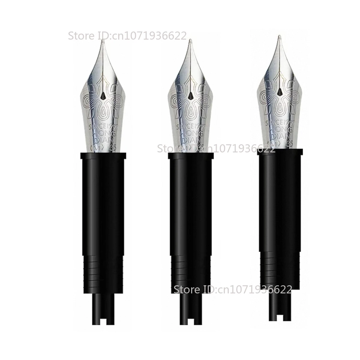 

Original Hongdian 2/3PCS NO.6 Fountain Pen Nib EF/F/M Nib Grip Section For Hongdian 1866/N23/T1/A7/CA35/N11 Writing Accessories