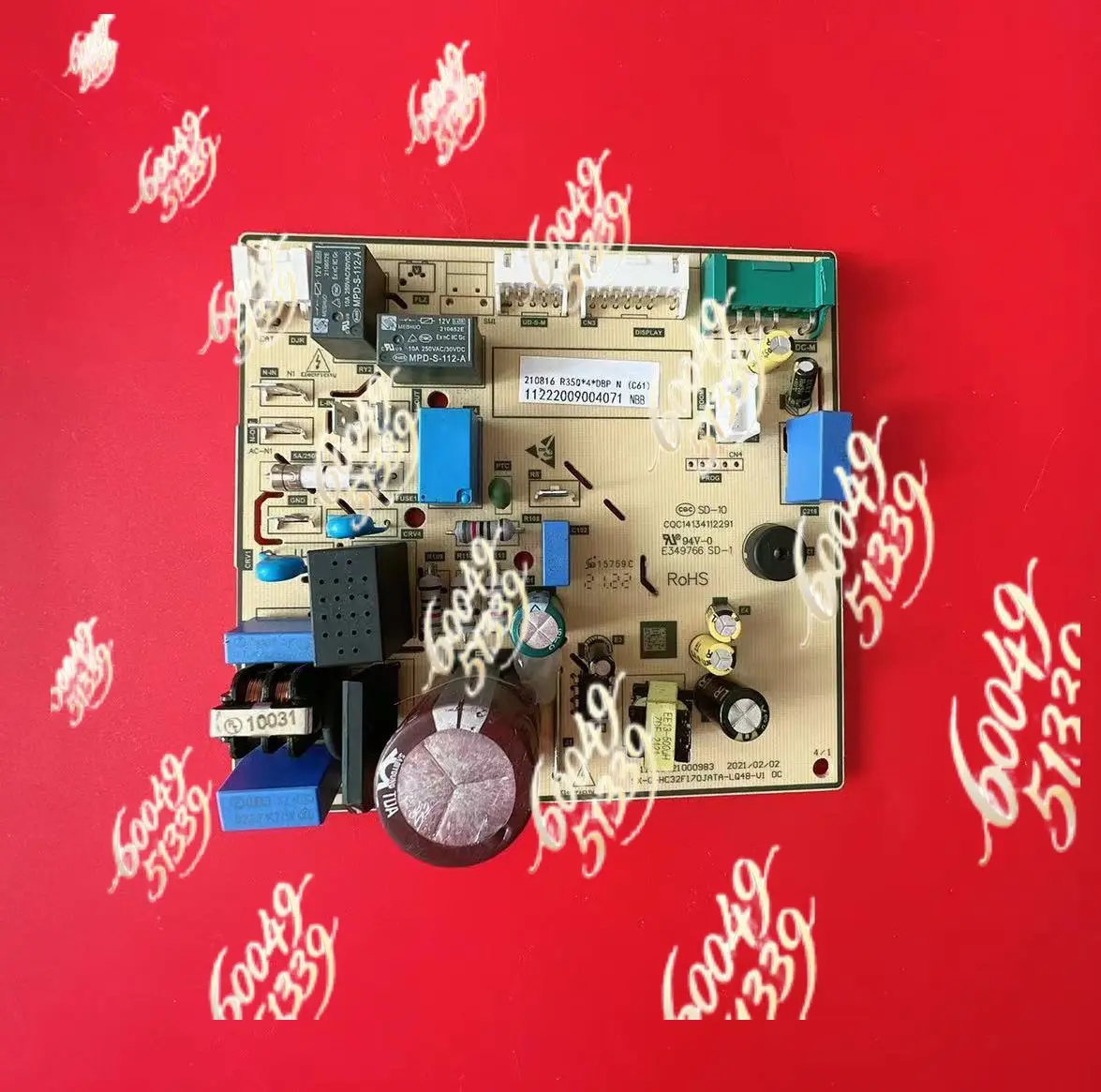 Suitablefor AUX air conditioning indoor unit motherboard KFR-35G/BPR3AQD600 computer board control board display board reception