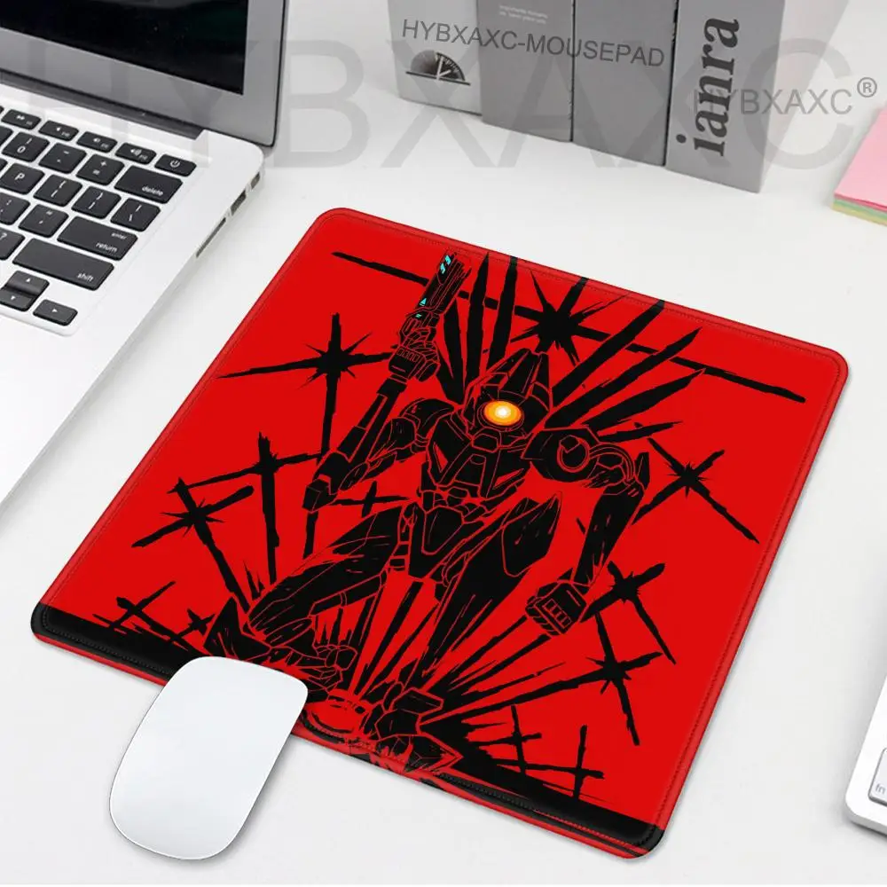 HYBXAXC Video Game U-ULTRAKILL Mousepad Small LockEdge Mouse Pad For Gamers Computer Desk Pad Rectangular Anti-slip Rubber 45X40