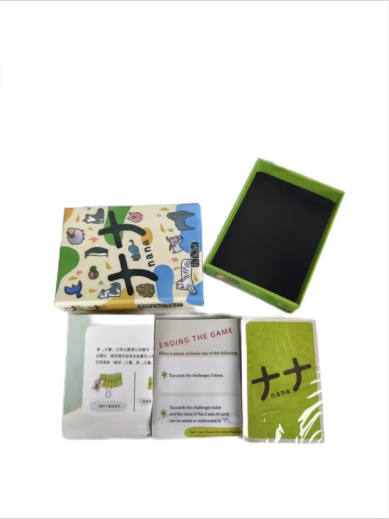 لعبة لوح استراتيجية Nanatoridori للعائلة والحفلات ، 2-5 لاعبين ، nana777