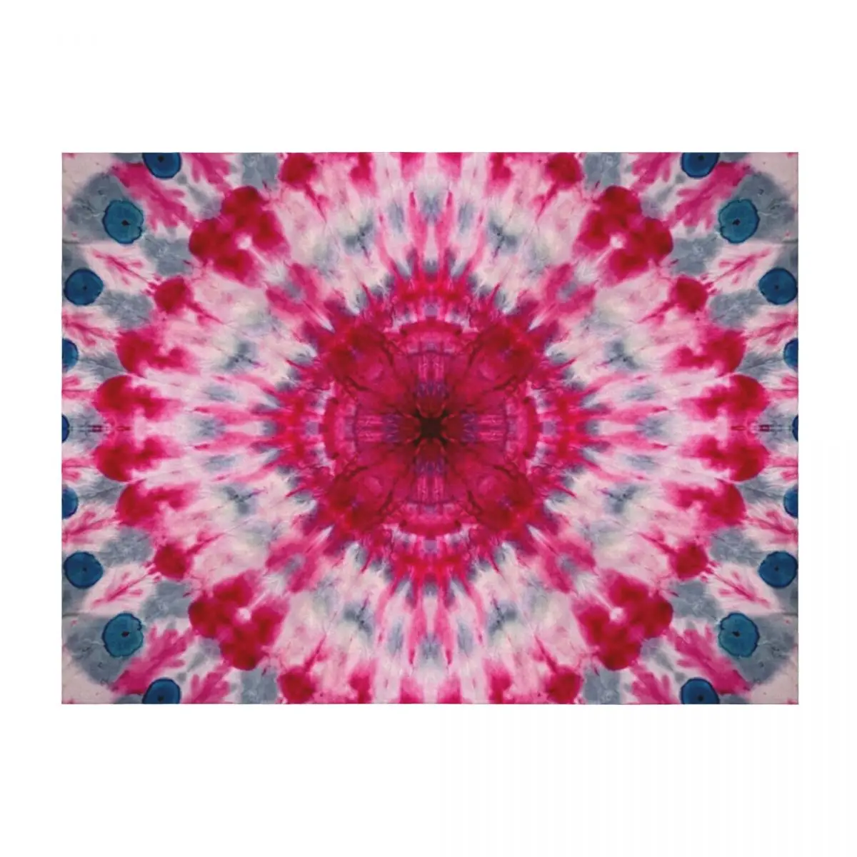 

This beautiful tie-dye pattern is the result of hand-dying tied silk Throw Blanket Soft Plaid Quilt Comforter anime Blankets