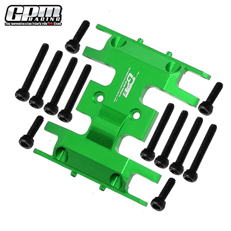 Cubierta de engranaje inferior de aluminio GPM para AXIAL 1/24 SCX24 Deadbolt SCX24 Jeep AXI00002