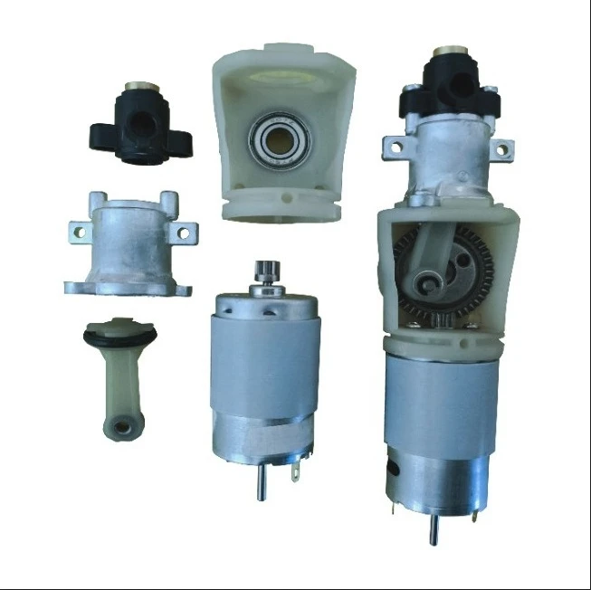Car Air Pump Assembly 19 Cylinder Inflatable Pump Core 12V Copper Core Motor New Quick Interface