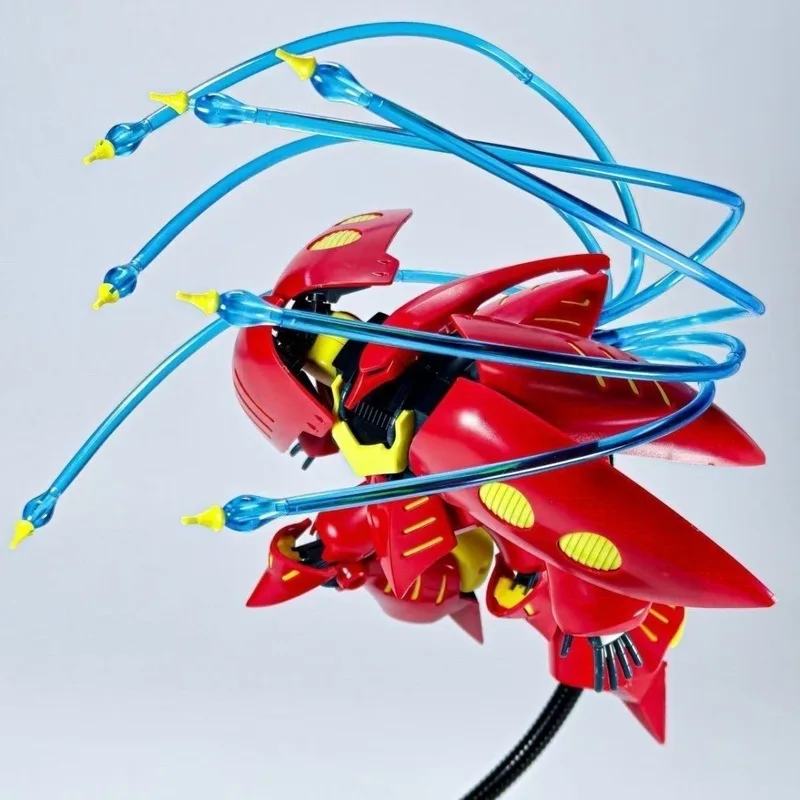 JMS Hg 1/144 Newborn Qubeley Red Web Limited  Ple Two2 Mech Assembly Model Kit Action Figures Decorative Toy Gift Collectible