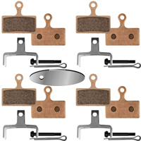 DYISLAND Bike Disc brake pads MT4S 4Pair Sintered metal/semi metal/ceramic brake pads For SHIMANO BR-M9000, BR-M9020, BR-M987