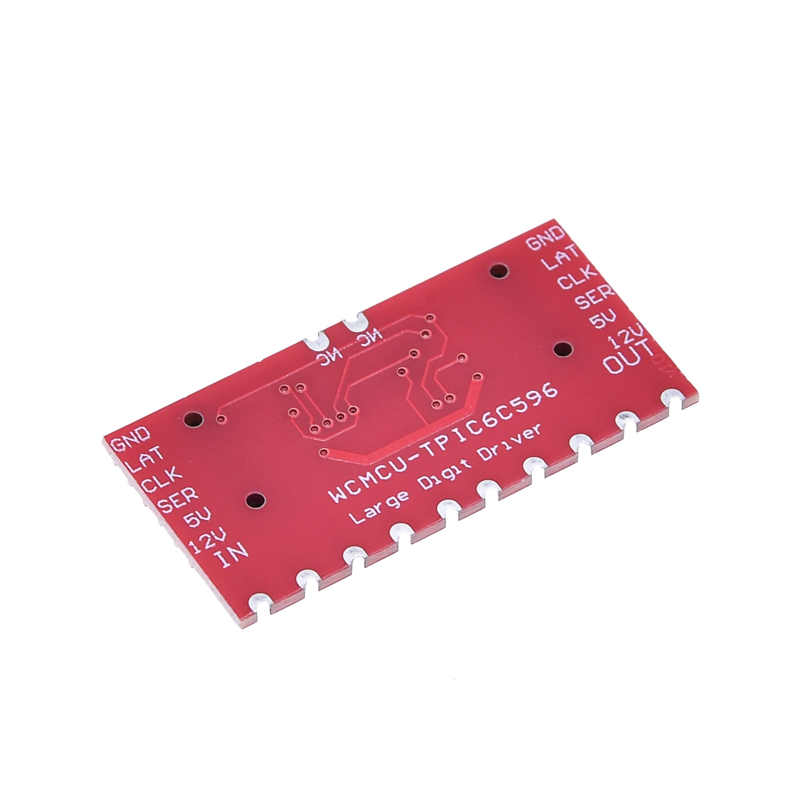 TPIC6C596 Large Digit Driver Drive 6.5"; 7-Segment LED Display Module for Andrino DC 5V Diy Kit Electronic PCB Board Module