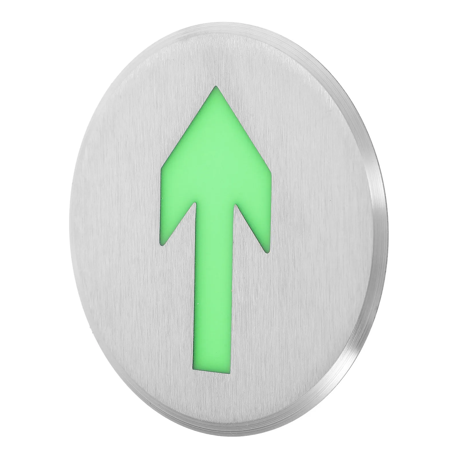 Glow In The Dark Arrow Exit Sign For Floor Emergency Night Luminous Safety Indicator Self-Illuminating Waterproof Fire