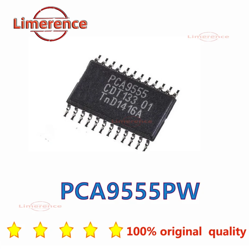 5pcs PCA9555PW TSSOP24 PCA9555 TSSOP  PCA9555PWR TSSOP-24