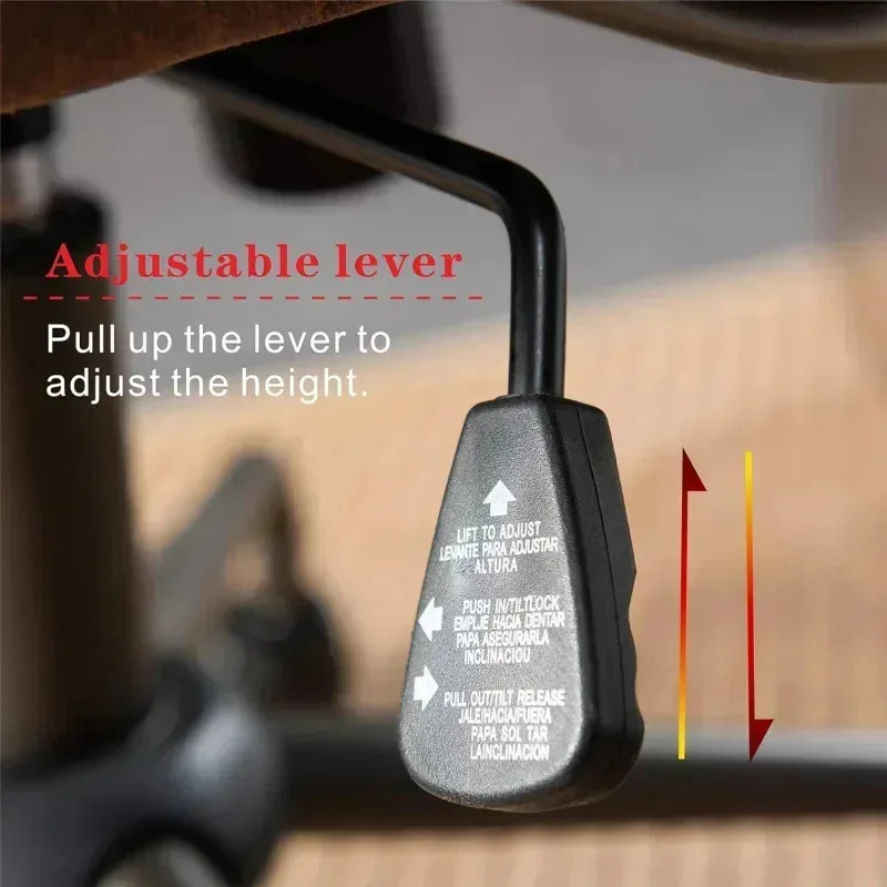 QAZ8-كرسي مكتب مريح كرسي مكتب منزلي كرسي كمبيوتر مع دعم قطني ارتفاع تنفيذي عالي الظهر لفة قابلة للتعديل