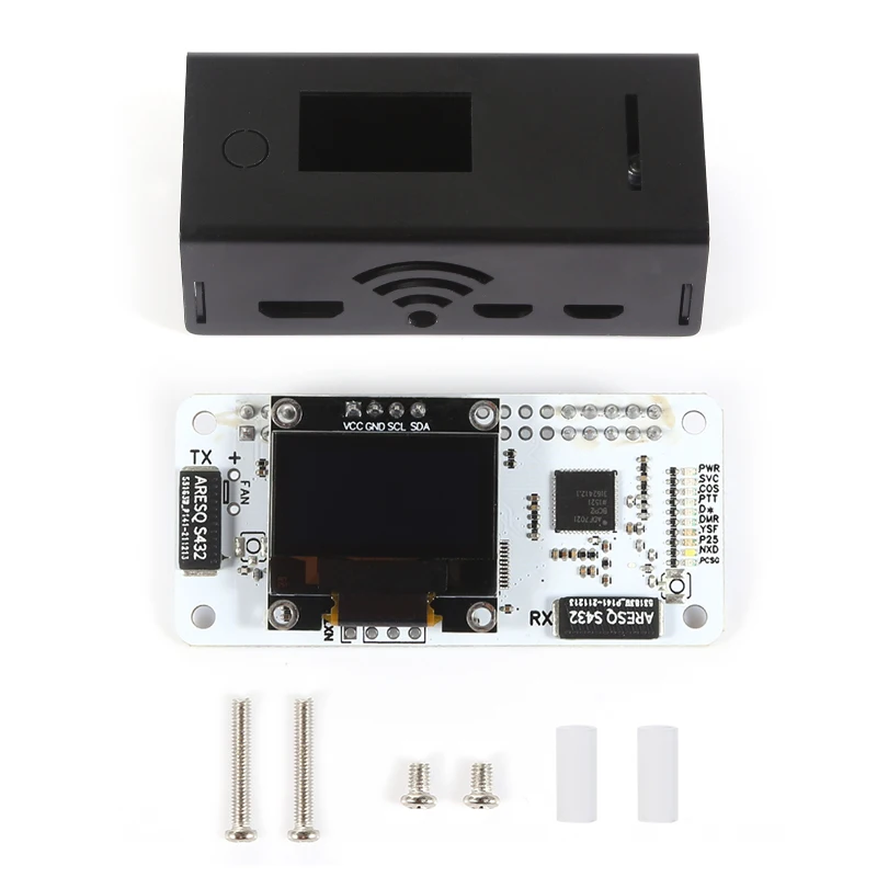 Duplex MMDVM Hotspot UHF VHF Support P25 DMR YSF C4FM For Raspberry Pi Zero W 0W 3B 4B