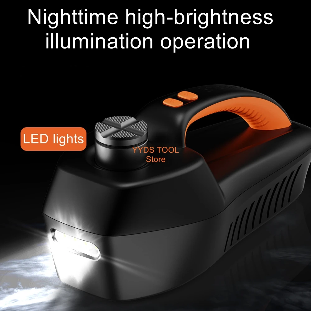 

Car Electric Jack LCD 12V Impact Wrench Multifunctional Hydraulic Jack Car Equipment