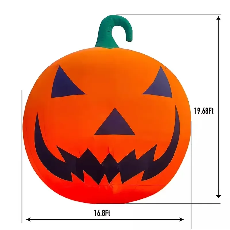 Custom Giant Inflatable Pumpkin Halloween Inflatable Decorations Outdoor for Party