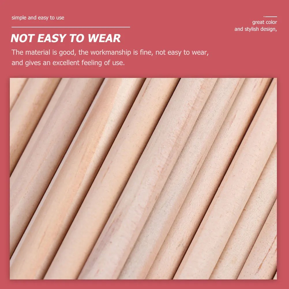 

10pcs Wooden Rhythm Sticks Kids Natural Wood Percussion Instrument Educational Musical Classroom Music Tools Toddler Learning