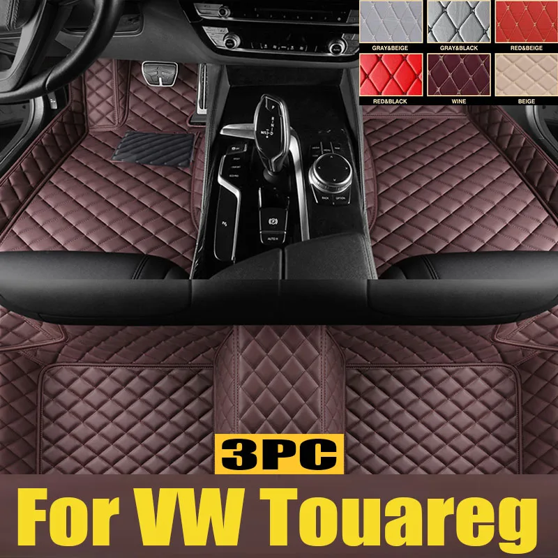 

Car floor mats for VW Touareg 2008 2009 2010 Custom auto foot Pads automobile carpet cover