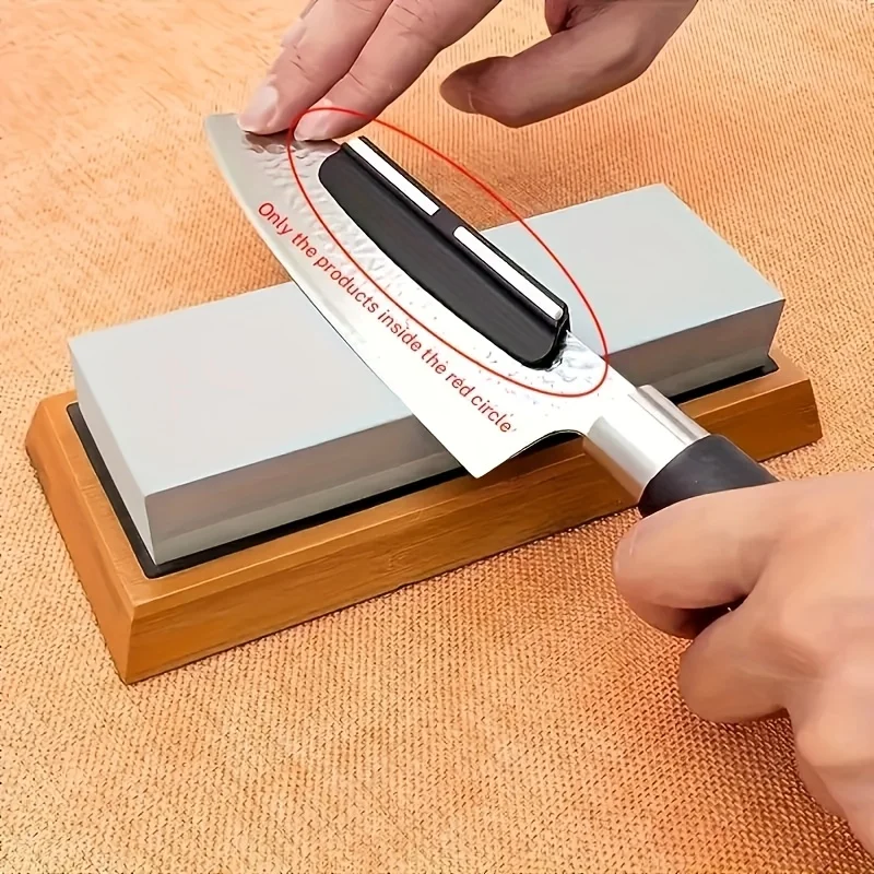 Professional Sharpening Stone Angle Guide Fixed Knife Sharpener 15degrees Sharpener Knife Tools Ceramic Whetstone Accessories