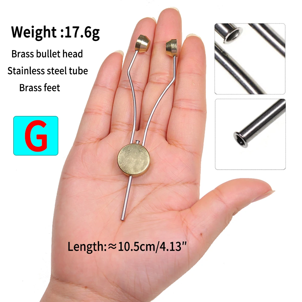 Ellllv Soporte de Bobina Latón/Acero Inoxidable para Mosca - imagen 2