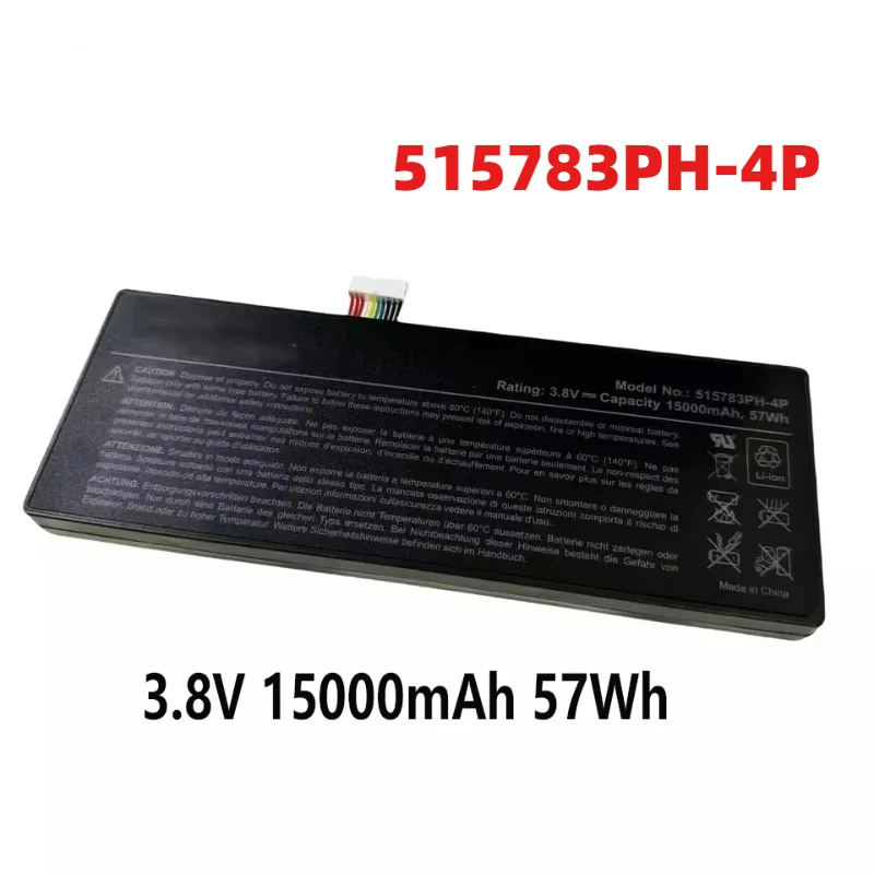 In Stock Upgraded 515783PH-4P 15000mAh 3.8V Battery for AUTEL MaxiCOM MK908P IM608 MS908P MK908 PRO II Maxs Pro Elite Battery