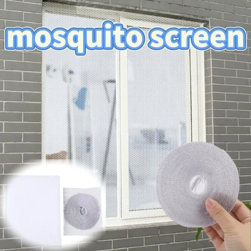 Fenster Moskitonetz Selbstklebende Anti Mücken Tür Moskito Mesh DIY Freies Schneiden Moskitonetz Anti Fliegen Insekten Vorhang Bildschirm
