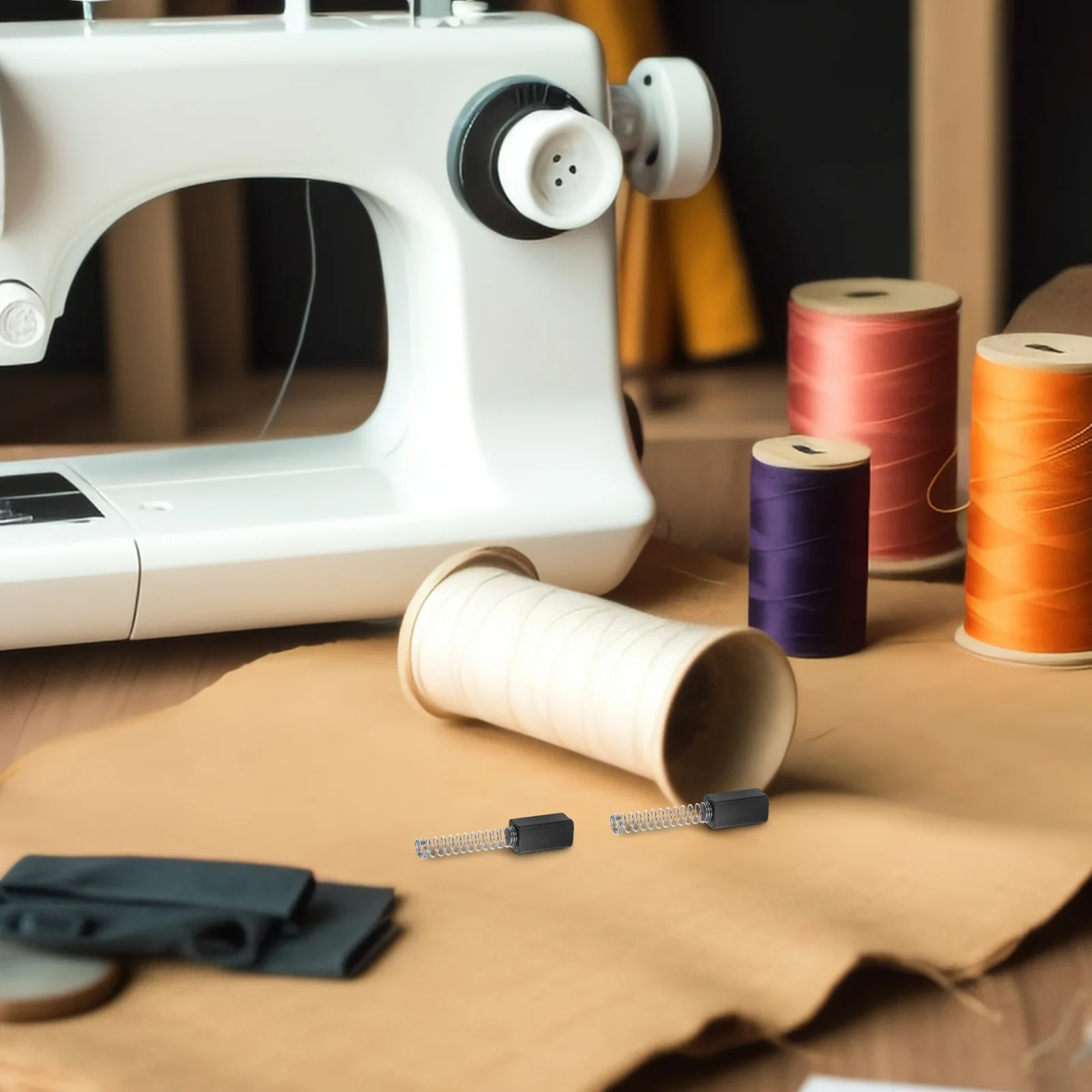 

10Pcs Motor Brush Kit for Sewing Machine Accessories Replace Worn Out Brushes Optimal Functionality Small Motors