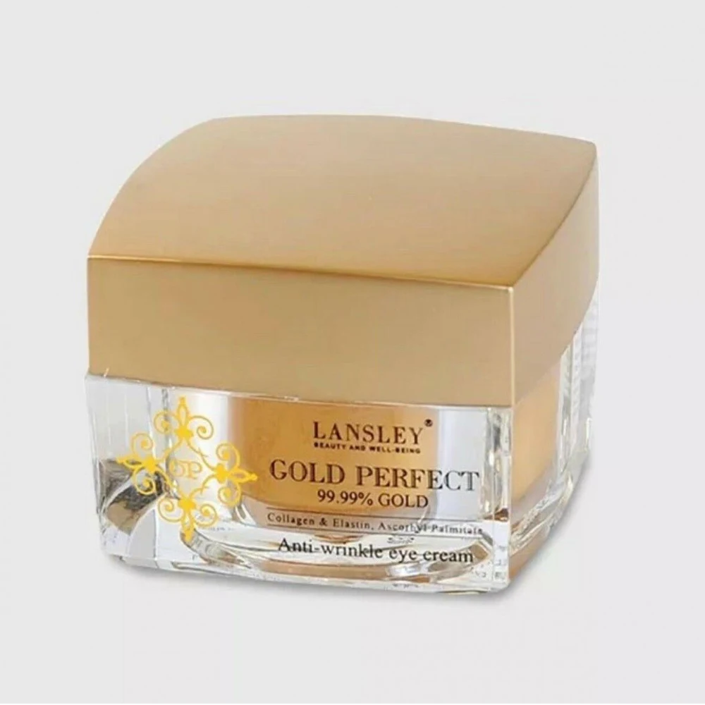 Thai Beauty Buffet Lansley Gold Perfect Anti wrinkle Eye Skin Care Moisturizes Removes Dark Circles Eye bags Fine Lines Firming