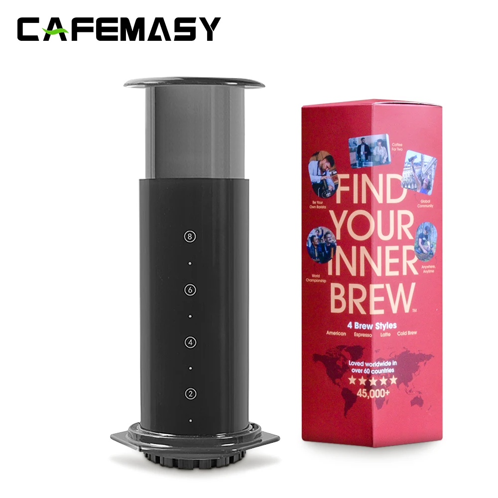 Espresso Coffee Maker Machine Portable French Press Coffee Pot With Filter Papers Kit For AeroPres XL Air Press Barista Tools