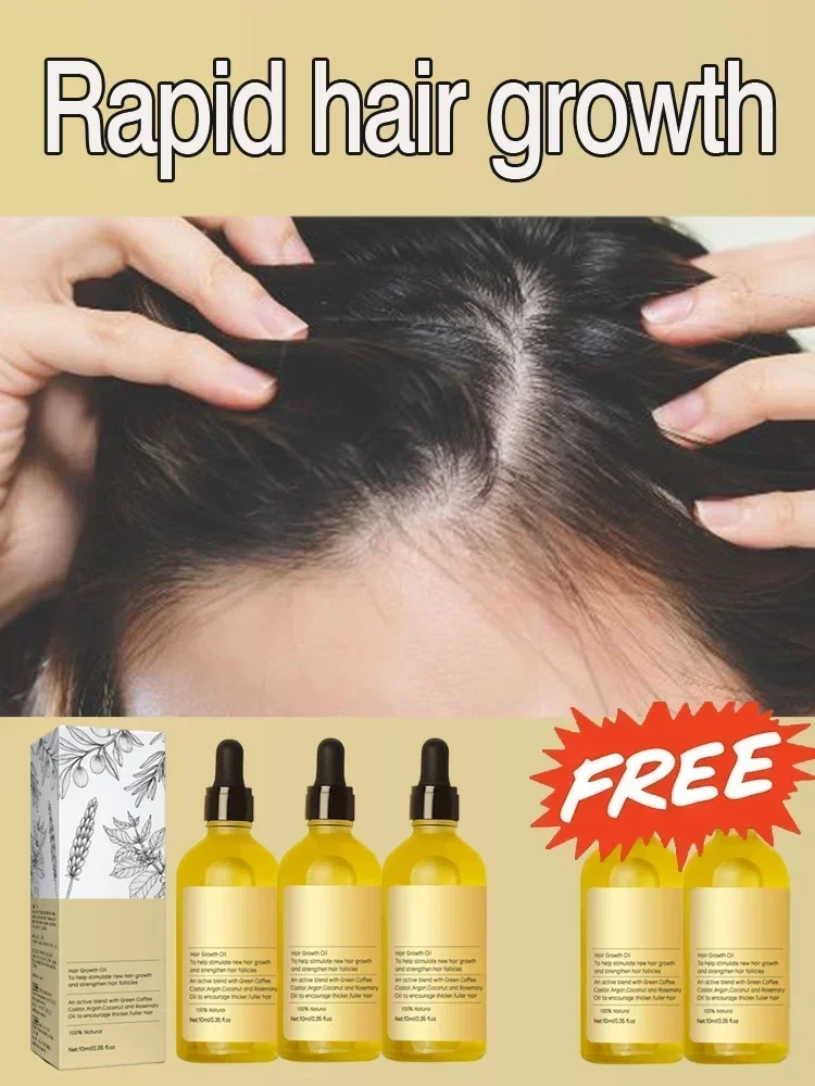 

Hair Growth Oil Efficient Anti Baldness Hair Loss Nourishing Essential For Dense Repair Damaged Hair Moisturizing Smooth Oil