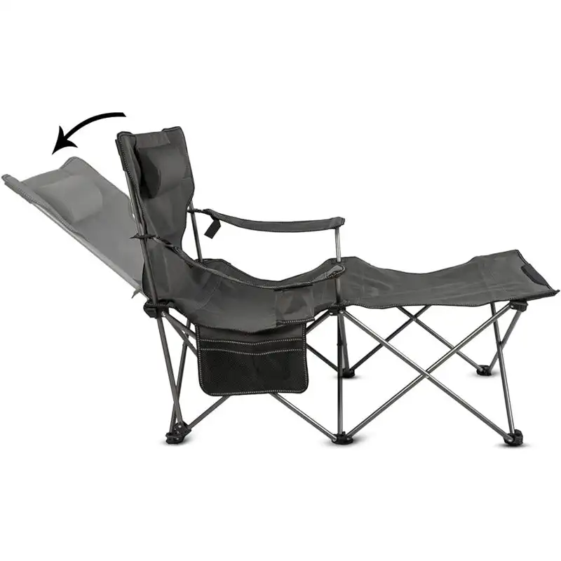 

Folding Camping Chairs Reclining Beach Chairs for Adults Portable Sun Chairs Outdoor Lounger with Carry Bag,for Fishing,Camp