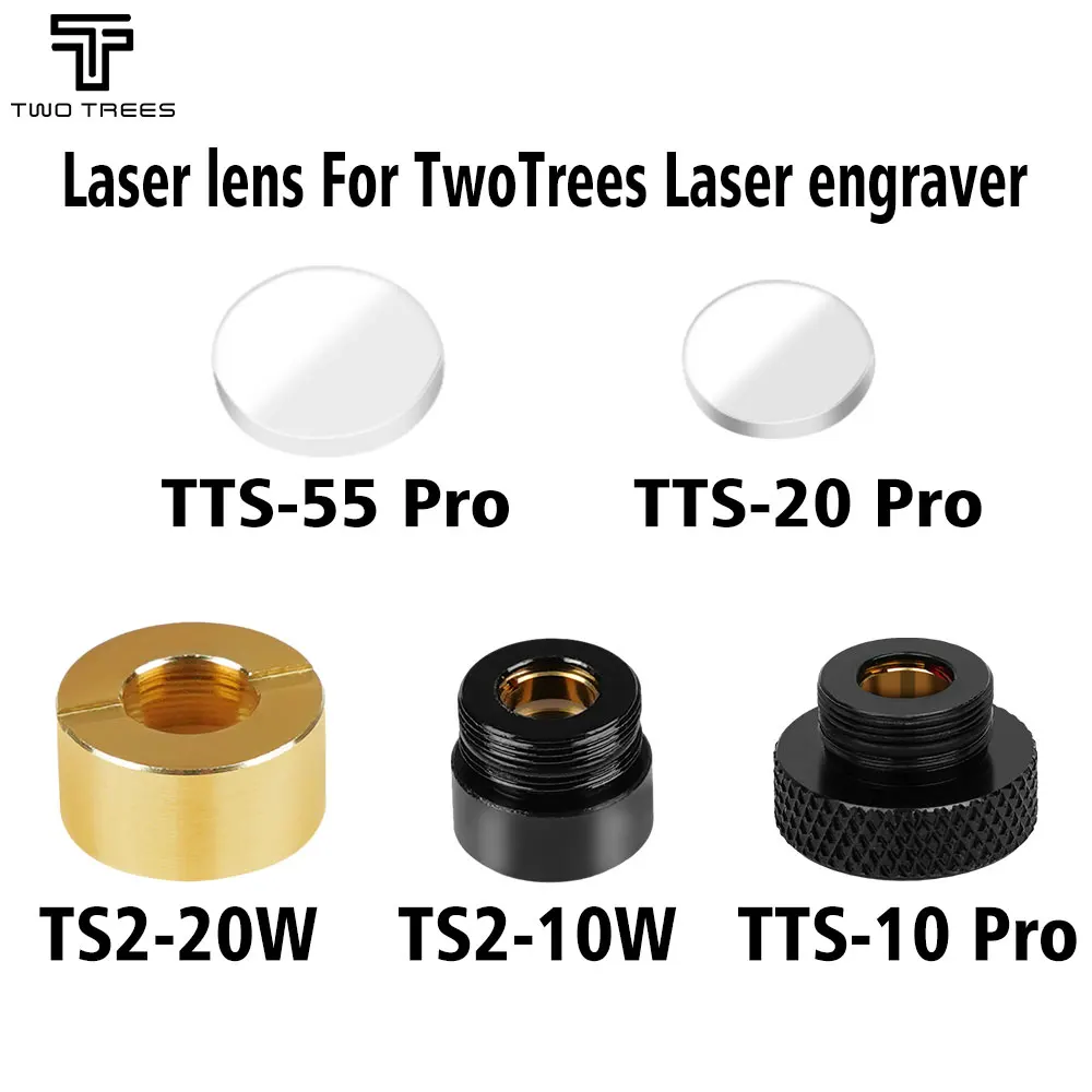 Twotrees-lentes de Gravação a Laser Lente para Substituição Série Tts55pro Tts10pro Ts2