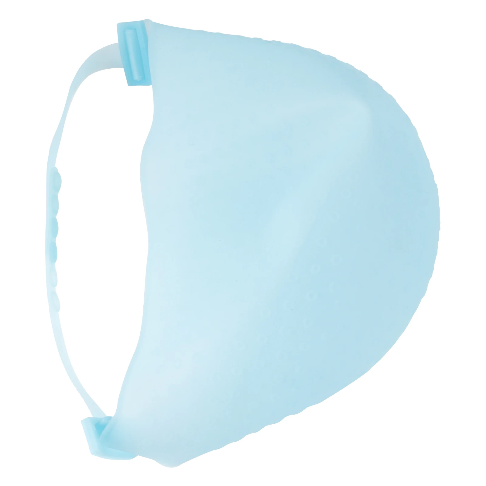 

Silicon Cap for Hair Dyeing Highlighting Hat Blue Punched Frosting Circles DIY Tool Salon Professional Style Hair Coloring Hat