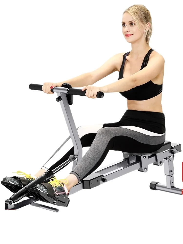 

Rowing machine Indoor aerobic paddling exercise fitness equipment simulates water resistance hydraulic weight loss