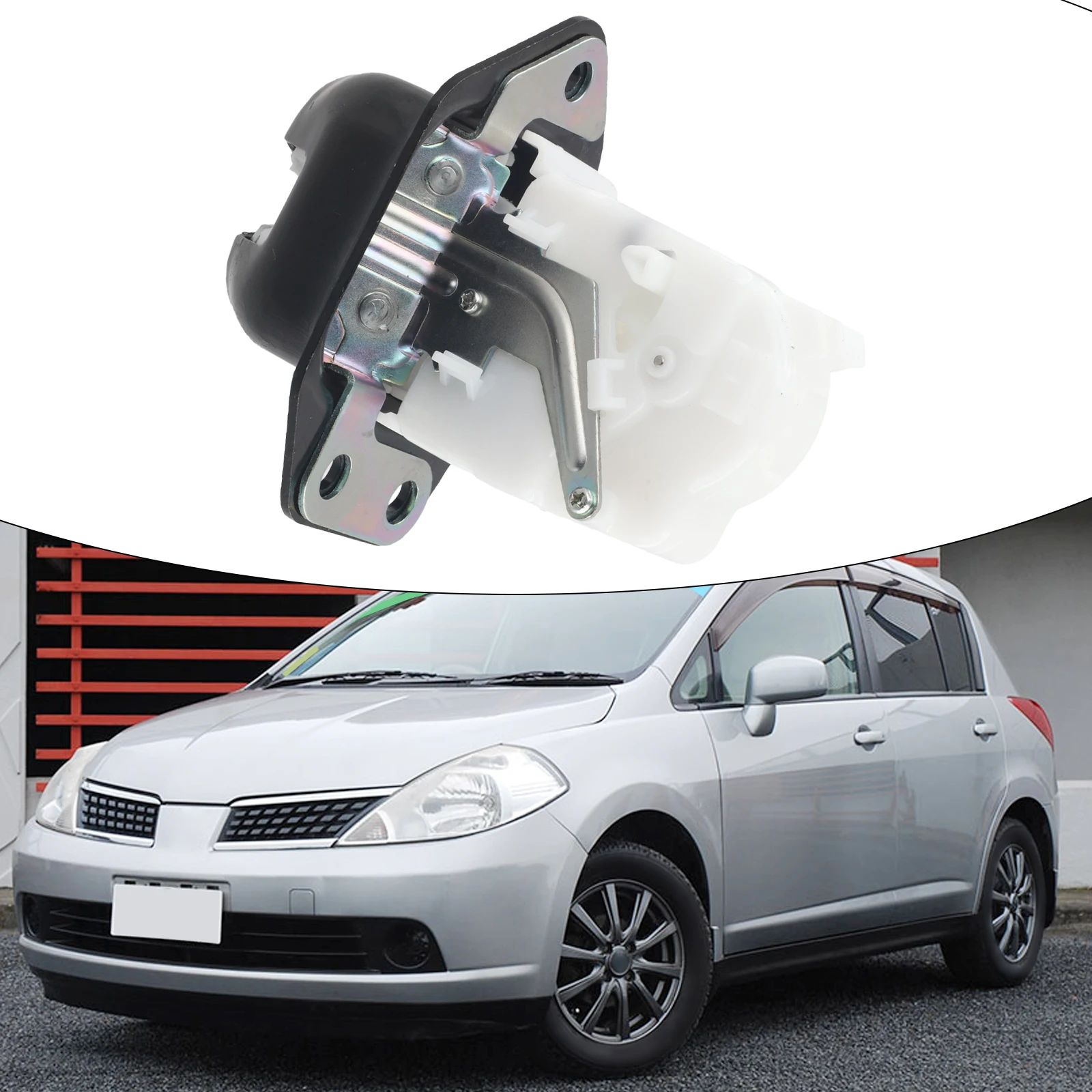 For Nissan NOTE E11 Security Tailgate Lock Rear Tailgate Boot Lock Secure Vehicle Access As Shown In The Figure