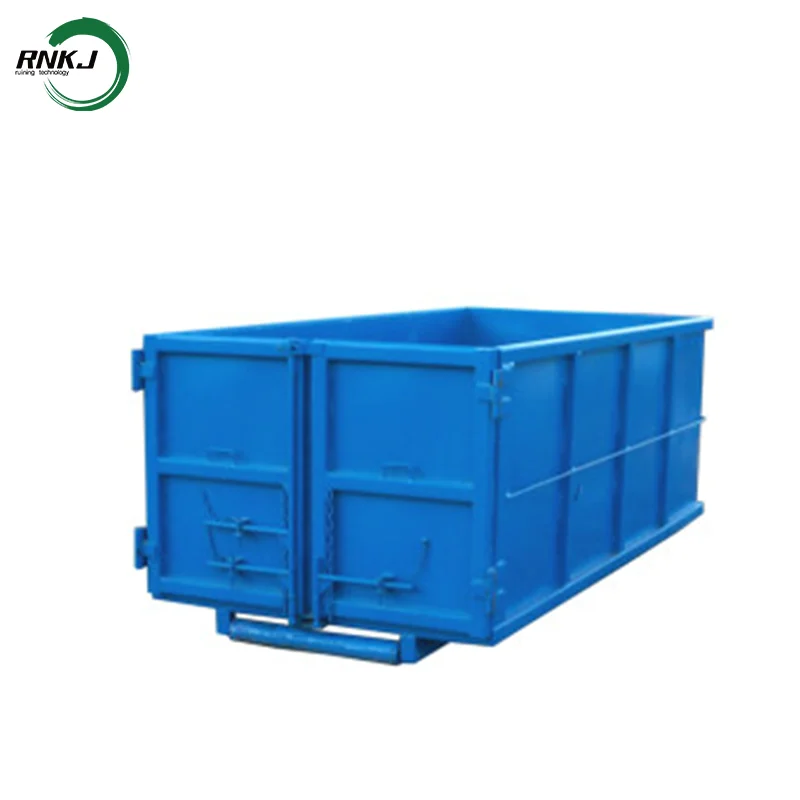 RNKJ Waste Management Machinery Skip Garbage Bin Hook Lift Truck Dumpster Hook Lift Bins